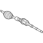 GN1Z3B436AP - Suspension: Axle Assembly for Ford: EcoSport Image