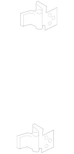 4477208300 - : Upper Hinge for Mercedes-Benz Image