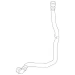 2225017101 - : Coolant Hose for Mercedes-Benz Image