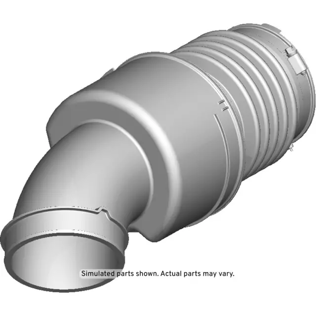 23458514 - : Air Cleaner Outlet Front Duct for Chevrolet: Silverado 2500 HD, Silverado 3500 HD | GMC: Sierra 2500 HD, Sierra 3500 HD Image