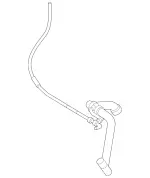 1705012582 - Radiator: Hose for Mercedes-Benz Image