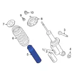 NB3Z5K570A - Suspension: Bumper for Ford: Bronco Image