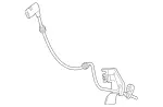 2045401317 - : ABS Sensor for Mercedes-Benz Image