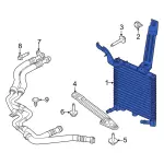 PR3Z6A642A - Engine: Oil Cooler for Ford: Mustang Image