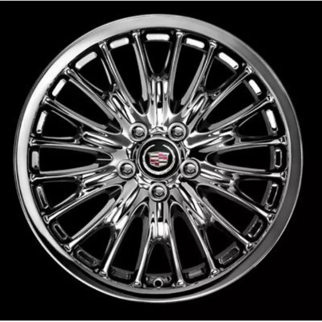 18 Inch Wheel - Chrome - Multi-Spoke-V-Split - GM (19302860)