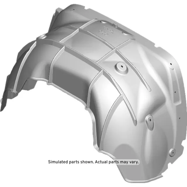 22763674 - Body: Fender Liner for GMC: Sierra 2500 HD, Sierra 3500 HD Image