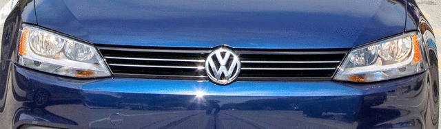 5C6853651AZLL - Body: Chrome Accent Upper Grille for Volkswagen Image