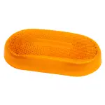 90203 - : Clearance Marker Replacement Lenses, Two-Bulb Oval Lens, Amber for Grote Lighting Image