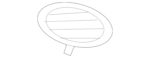 23083103597379 - Body: Vent Grille for Mercedes-Benz Image