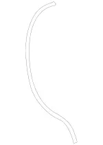 9975809 - : Vent Hose for Mercedes-Benz: 180A, 180b, 220a, A220, CLA250, CLA35 AMG, CLA45 AMG, CLA45 AMG S, EQE 350 SUV, EQE 350+ SUV, EQE 500 SUV, EQE AMG SUV, GLA250, GLA35 AMG, GLA45 AMG, GLB250, GLB35 AMG Image