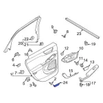 LJ6Z78239A01AD - Body: Reflector for Ford: Bronco Sport, Escape Image