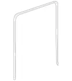 4637300030 - : Run Channel for Mercedes-Benz Image