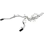 19637 - : Competition Series Black Chrome Tips Cat-Back System for Magnaflow Image