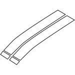 GR3Z6320000AK - Body: Stripe Tape for Ford Image