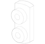 4637400003 - : Locking Lug for Mercedes-Benz Image