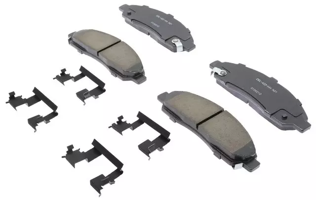 19427985 - Unclassified: Ceramic Front Disc Brake Pad Kit with Clips for GM Image
