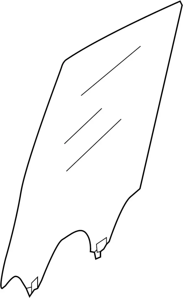 823003JA1C - Body: Door Glass for INFINITI: JX35, QX60 Image