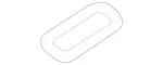 5011680 - Radiator: Elastomeric Molded Seal for Mercedes-Benz Image
