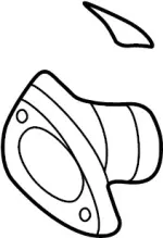 130492J200 - : Engine Coolant Thermostat Housing for INFINITI: G20 Image