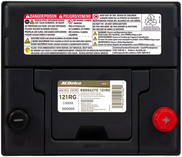 121RG - : Acdelco™ Vehicle Battery for GM Image