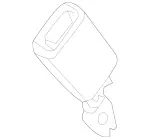 44786028699051 - Electrical: Buckle for Mercedes-Benz Image