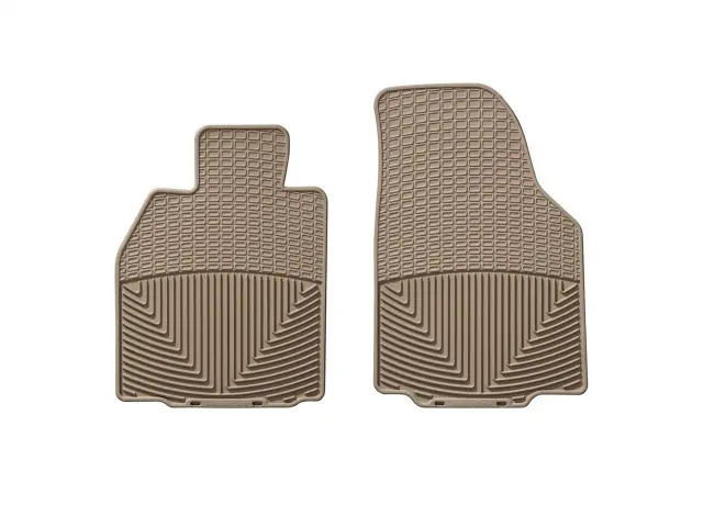 W57TN - Accessories: Front Tan All Weather Floor Mats for WeatherTech Image