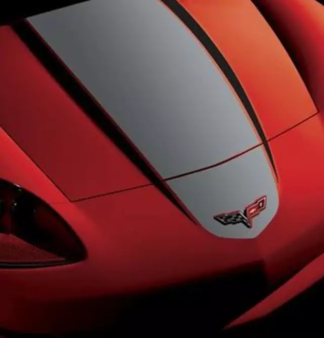 19243466 - Exterior: Exterior Trim, Hood Decal Kit for GM Image