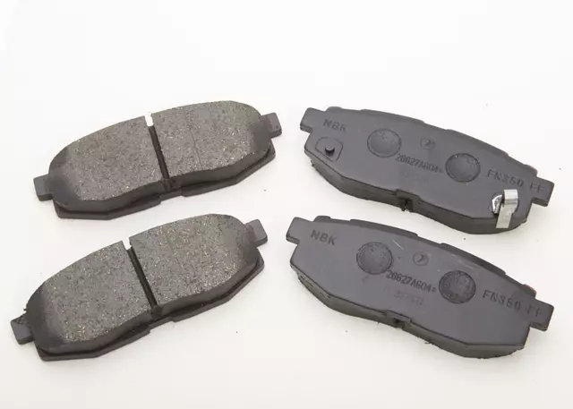 REAR BRAKE PAD SET W/HARDWARE & SHIMS - Subaru (26696XA011)
