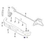 M2DZ15K861CA - Body: Sensor Ring for Ford: Bronco Image