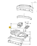 92850107503GRV - : Bottom Plate Primed for Porsche Image