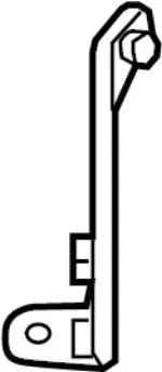 165883KY0B - Engine: Air Cleaner Assembly Bracket for INFINITI: QX60 Image