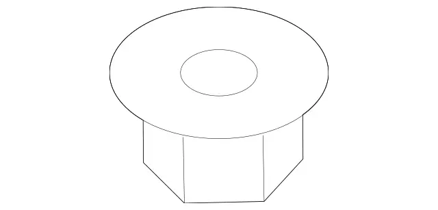 19907052 - Trim and Lining: Domed Cap Nut for Mercedes-Benz: 300C, 300CD, C300, C43 AMG, C63 AMG S E Performance, EQS 450 SUV, EQS 450+ SUV, EQS 580 SUV, GL350, GL450, GL550, GL63 AMG, GLE300d, GLE350, GLE400, GLE43 AMG, GLE450, GLE450 AMG, GLE450e, GLE53 AMG, GLE550e, GLE580, GLE63 AMG, GLE63 AMG S, GLS350d, GLS450, GLS550, GLS580, GLS63 AMG, Maybach GLS600, Maybach S550, Maybach S560, Maybach S600, Maybach S650, ML250, ML350, ML400, ML550, ML63 AMG, S450, S550, S550e, S560, S600, S63 AMG, S65 AMG Image image
