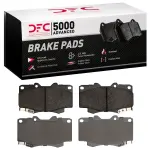 1551043600 - : DFC 5000 Advanced Brake Pads - Ceramic for DYNAMIC FRICTION Image