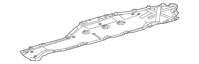 2236804610 - : Cover, Substructure for Mercedes-Benz: S500, S63 AMG E Performance Image