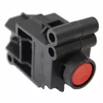 XF3Z9341AA - Fuel System: Inertia Switch for Ford: Aerostar, Aspire, E-150, E-150 Econoline, E-150 Econoline Club Wagon, E-250, E-250 Econoline, E-350 Econoline, E-350 Econoline Club Wagon, E-350 Super Duty, Escort, Explorer, Festiva, Mustang, Probe, Ranger, Taurus, Thunderbird | Lincoln: Blackwood, Continental, Mark VII, Mark VIII, Town Car | Mercury: Capri, Cougar, Mountaineer, Sable, Tracer Image