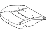 6E5Z54632A23B - Body: Seat Cushion Pad for Ford: Fusion Image image