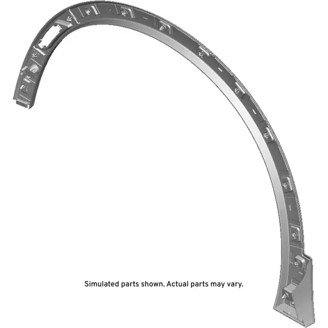 84626704 - : Wheel Opening Molding for Cadillac: XT4 Image