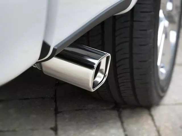 GL3Z5K238A - : Exhaust Tip - Chrome - Square for Ford: F-150 Image