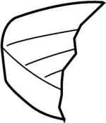 88305CS000 - Body: Seat Cushion Pad for Infiniti Image