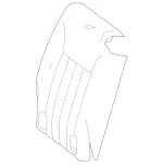 25193018877H23 - : Seat Back Cover for Mercedes-Benz Image