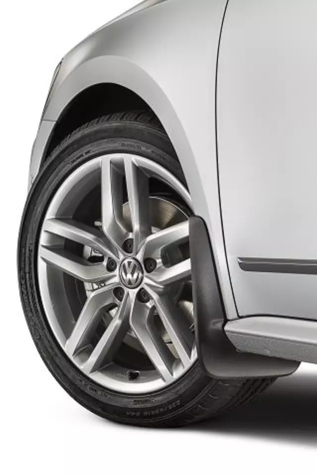 Splash Guards (Front) - Matte Black - Volkswagen (561-075-111)