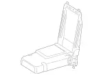 22197074308L53 - Body: Armrest for Mercedes-Benz Image