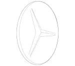 9981085003993 - : Hatch Emblem for Mercedes-Benz Image