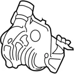 KT4Z6K682B - : Turbocharger for Ford: Edge | Lincoln: Nautilus Image