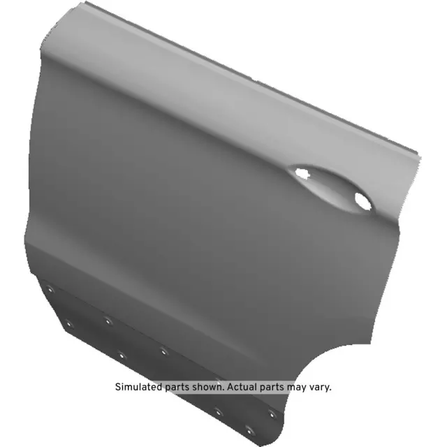 23141902 - : Driver Side Rear Outer Door Panel with Stiffener and Deadener for GM Image