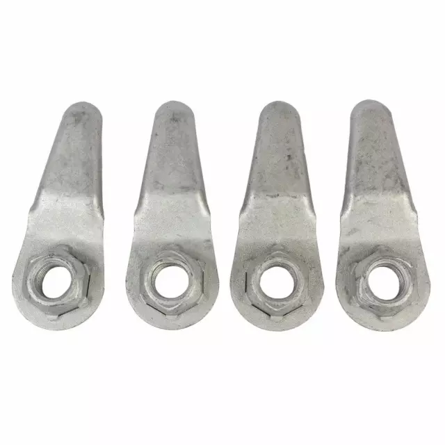 N805408S441 - Suspension: Shackle Nut for Ford: E-150, E-250, E-350 Super Duty, E-450 Super Duty Image
