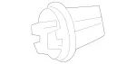 906826018264 - : Signal Lamp Bulb Socket for Mercedes-Benz Image