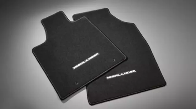 PT9194811820 - Interior: Floor Mats Highlander Hybrid Black for Toyota: Highlander Image