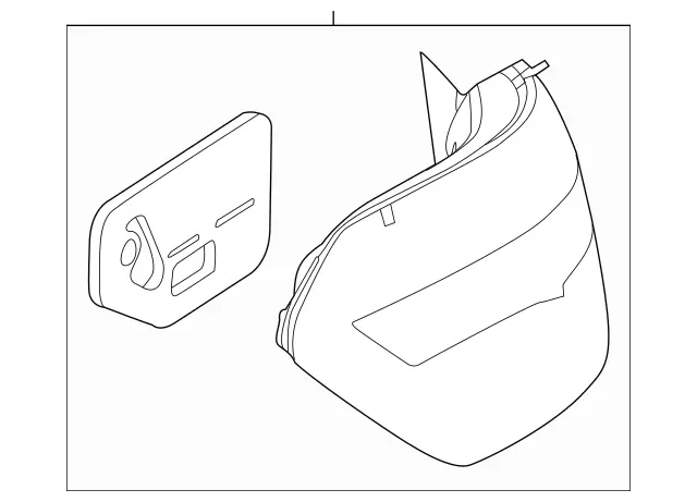 212906085764 - Electrical System: Rear Lamp Combination for Mercedes-Benz Image