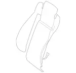 213906480264 - Driver Seat: Seat Heating for Mercedes-Benz: E300, E350, E43 AMG, E53 AMG, E63 AMG S Image